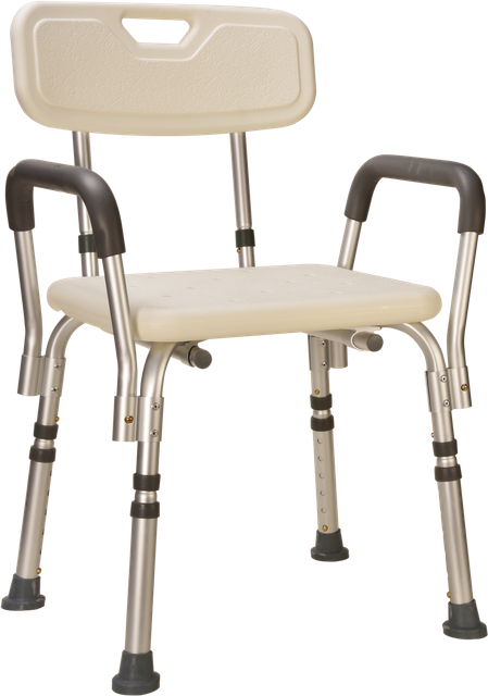 Tool-Free Bath and Shower Chair