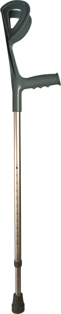 European-Style Aluminum Crutches - Adult