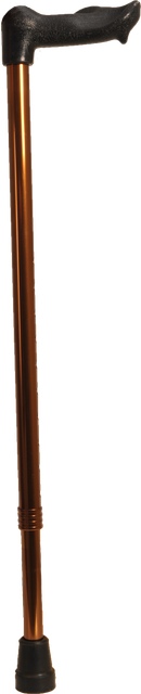 Left-Hand Contoured Ergonomic Aluminum Cane
