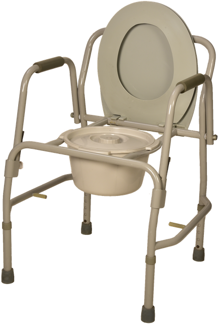 Steel Commode Chair