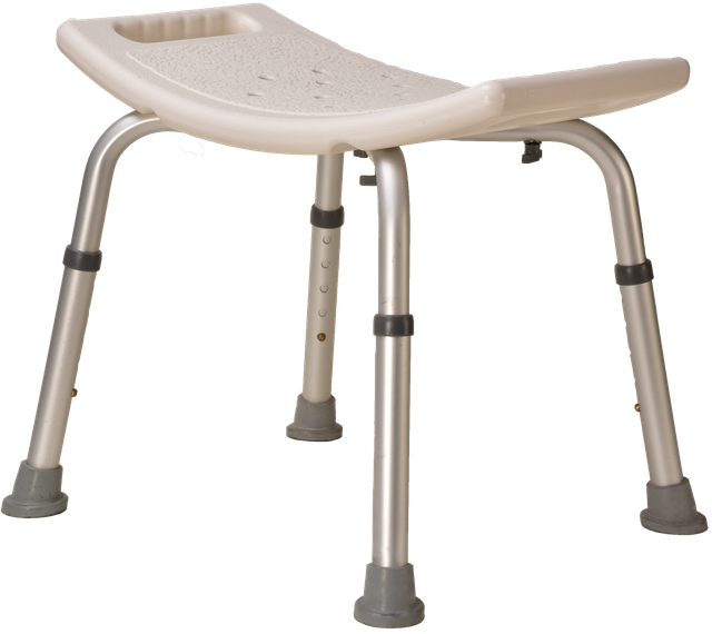 Tool-Free Bath and Shower Stool