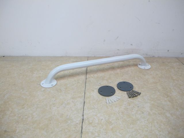 White Steel Grab Bar
