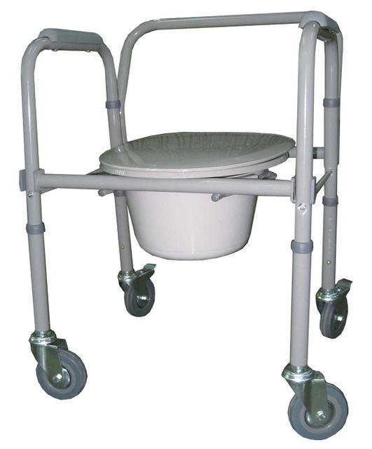 Portable Steel Commode Transfer