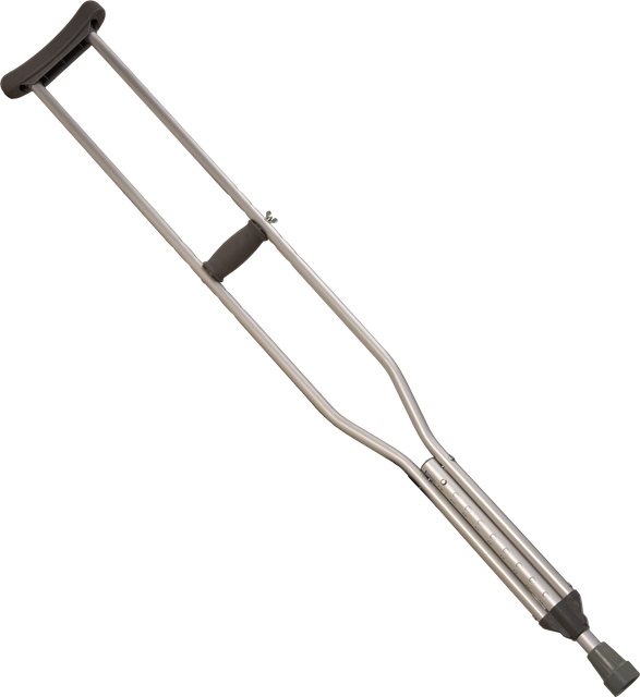 Standard Aluminum Underarm Crutches - Tall