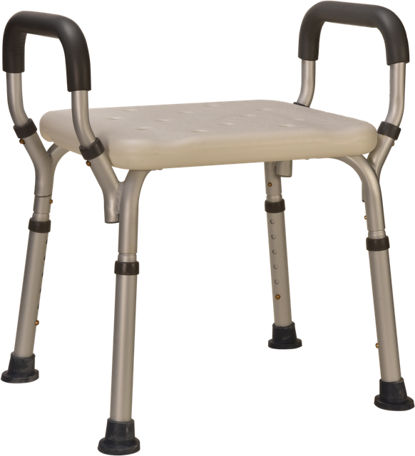 Tool-Free Bath and Shower Stool