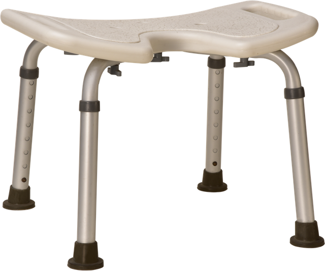 Tool-Free Bath and Shower Stool