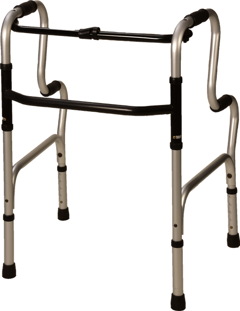 Double-Decker Riser Foldable Walker