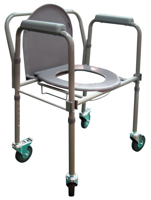 Portable Steel Commode Transfer