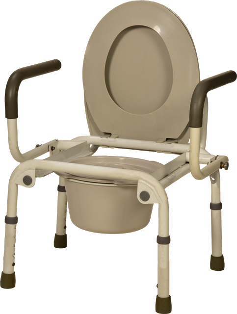 Steel Commode Chair