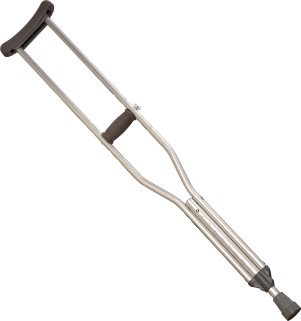 Standard Aluminum Underarm Crutches - Adult