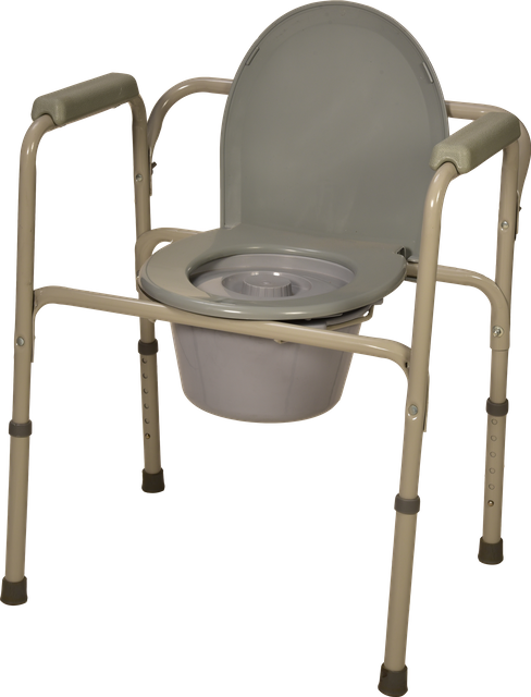 Steel Commode Chair