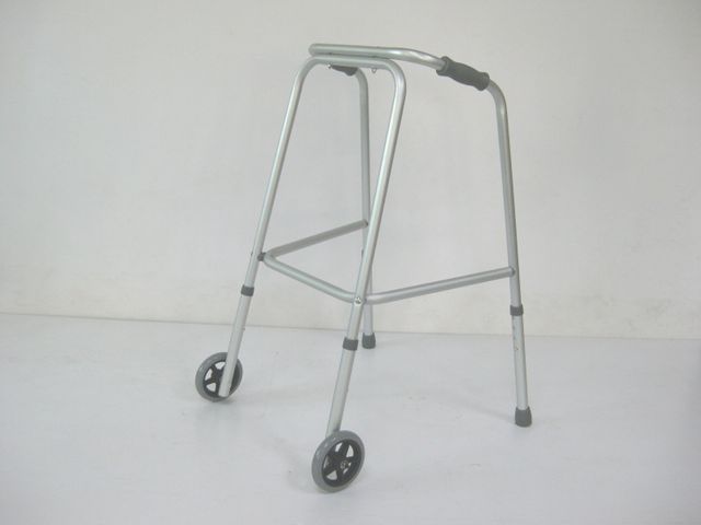 Fixed Walker with 5 Inch Front Wheels