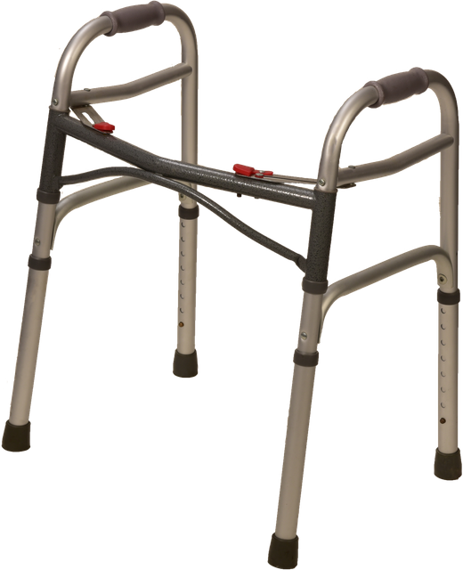 Double-Button Foldable Junior Walker
